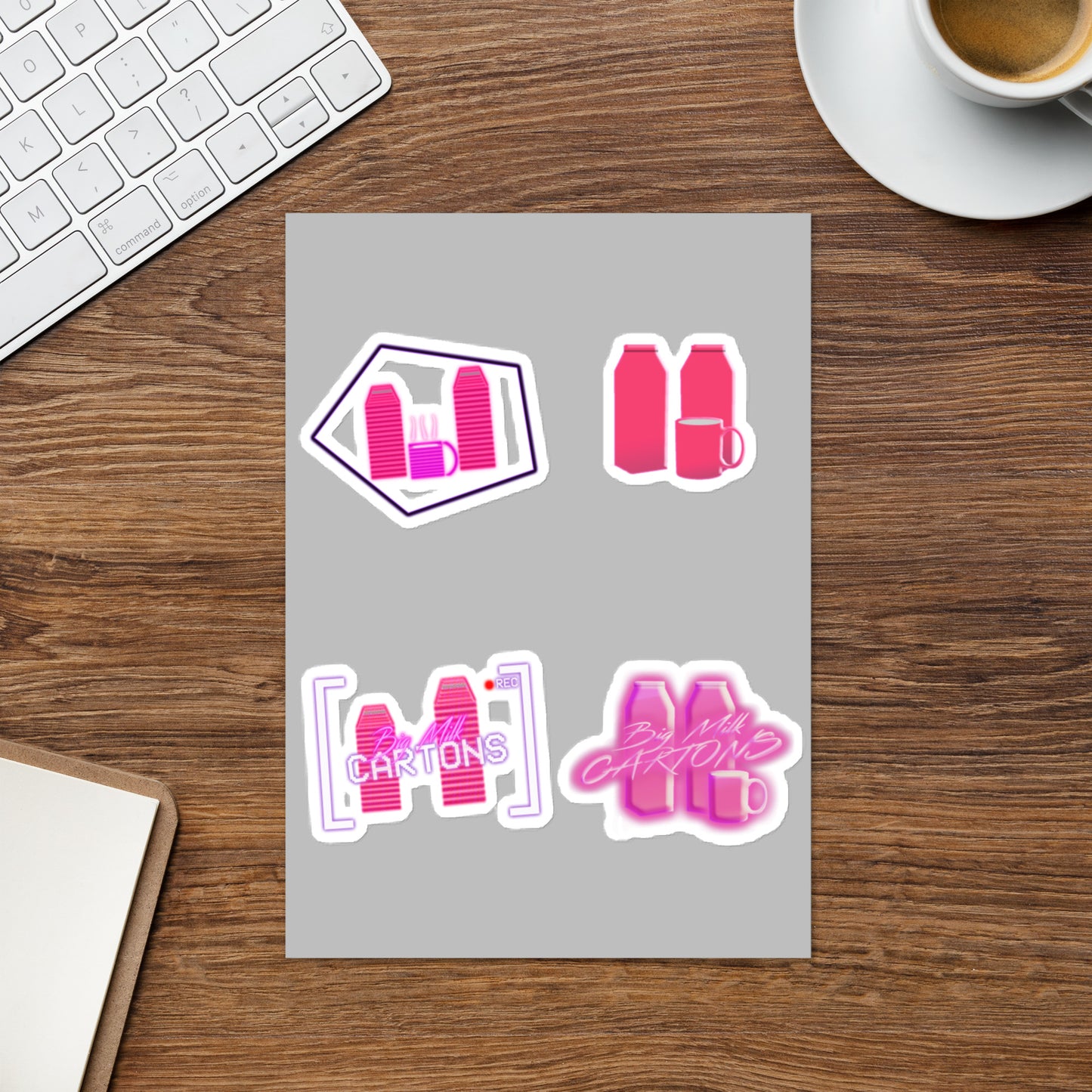 BigMilkCartons Sticker Set