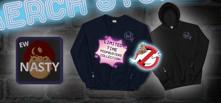 THE POOPBUSTERS COLLECTION! – BigMilkCartons Merch