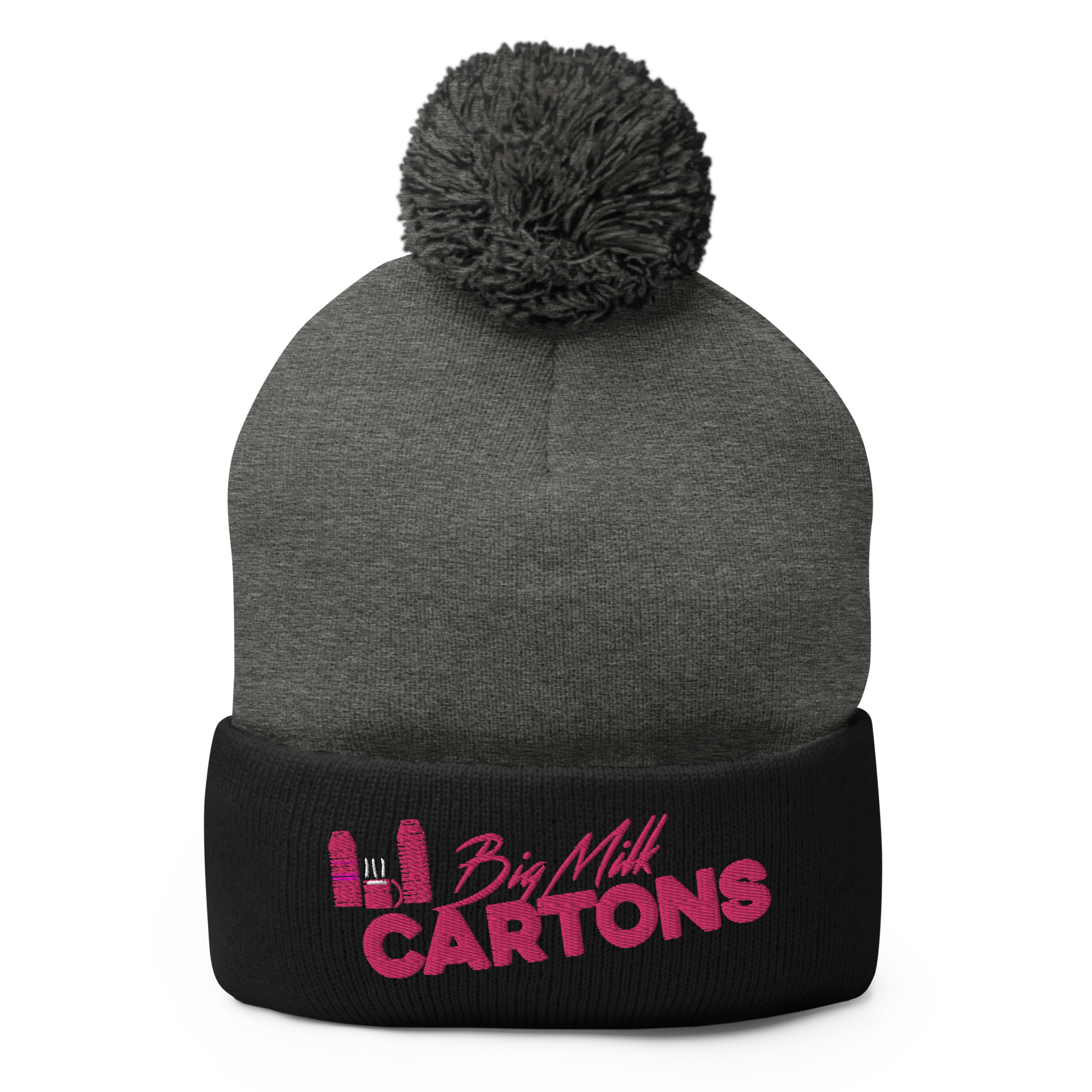 BMC Pom-Pom Beanie – BigMilkCartons Merch